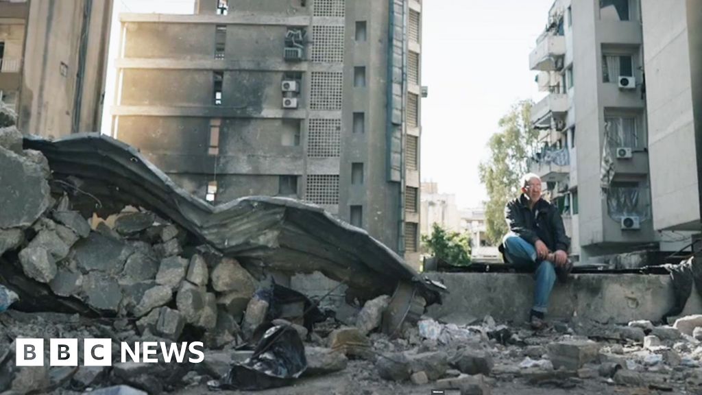 İzle: İsrail'in on dakikalık bombalı saldırısıyla paramparça olan Lübnan mahalleleri
